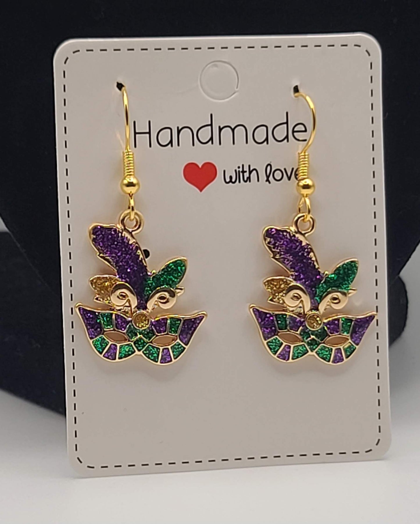 Mardi Gras Earrings V