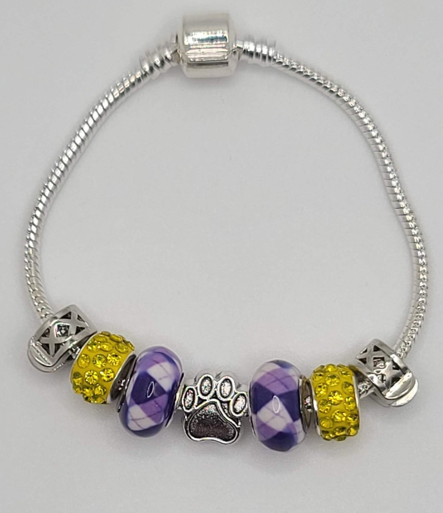 Geaux Bracelet Silver T