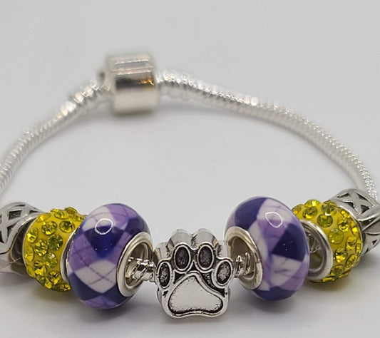 Geaux Bracelet Silver T