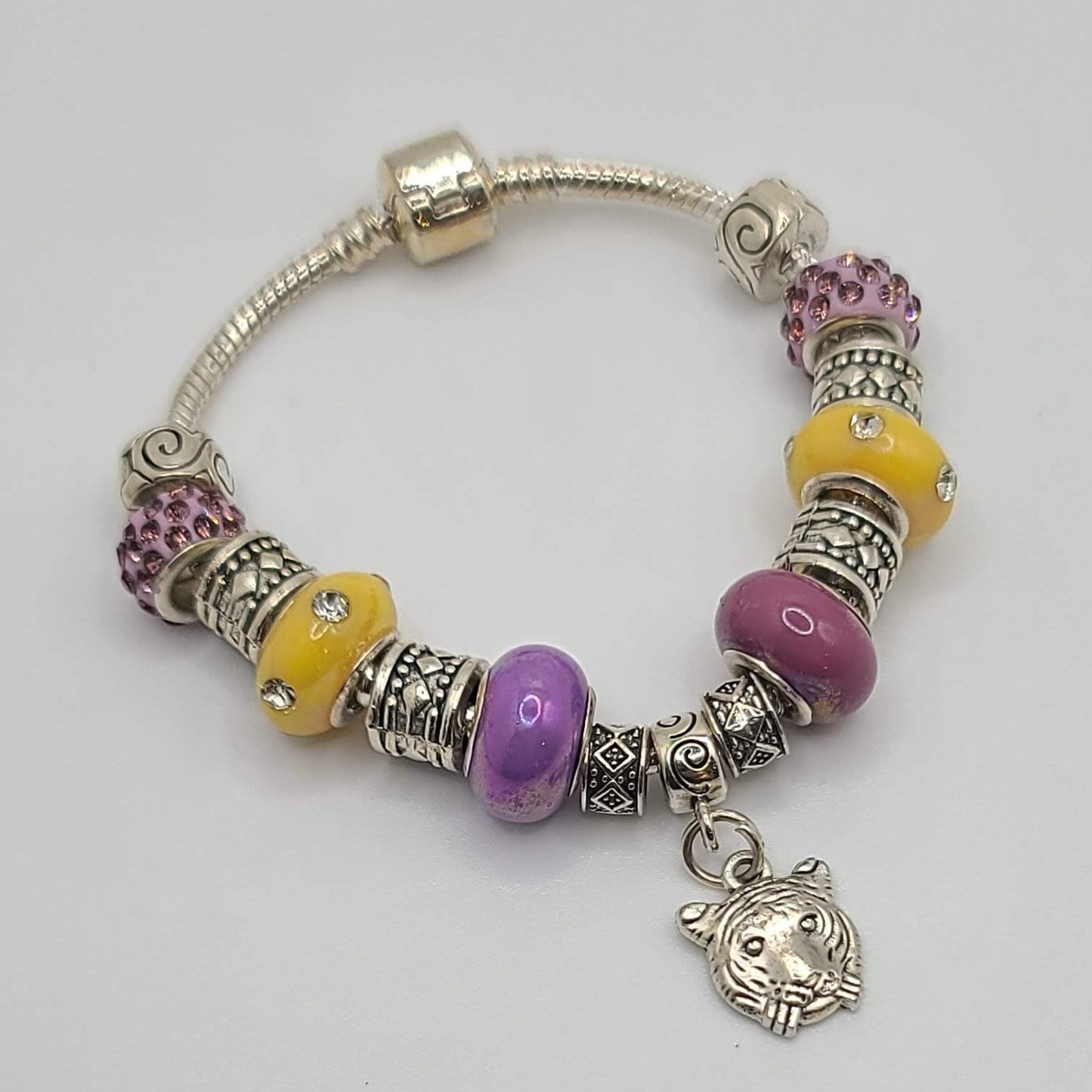 Geaux Bracelet Silver W