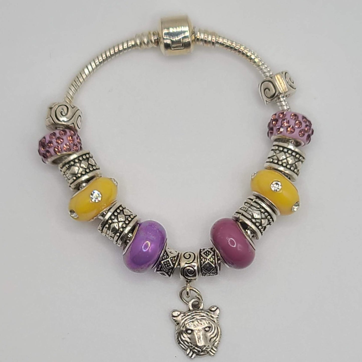 Geaux Bracelet Silver W