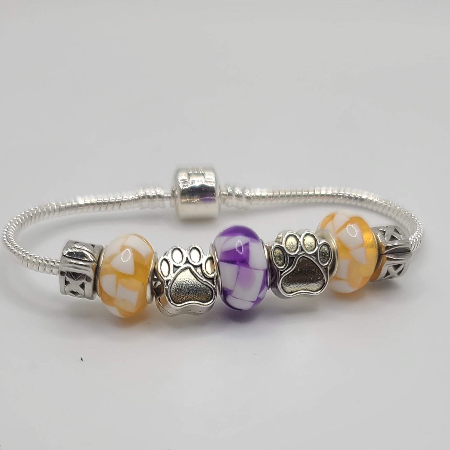 Geaux Bracelet Silver Y