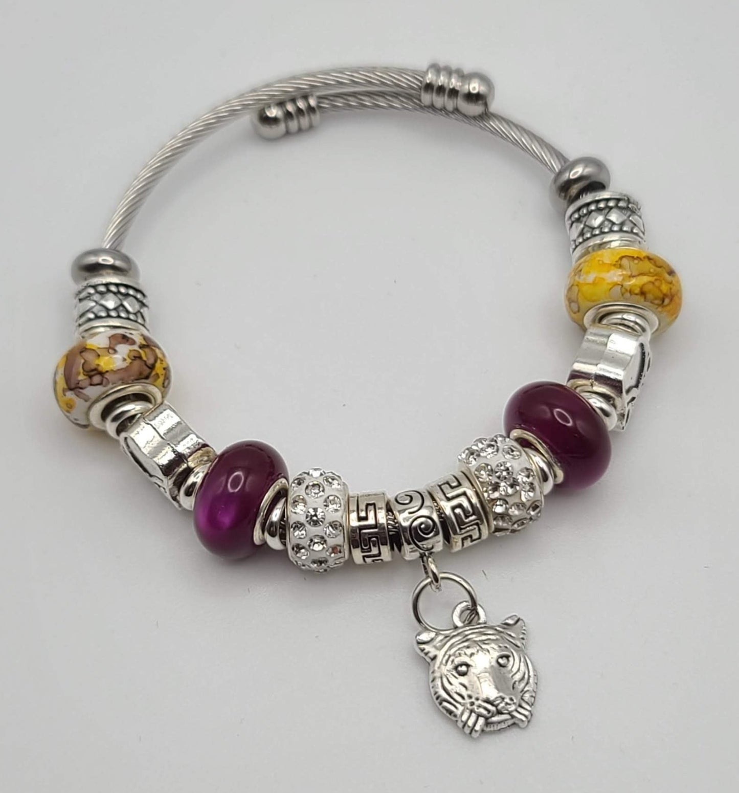 Geaux Bracelet Silver BB