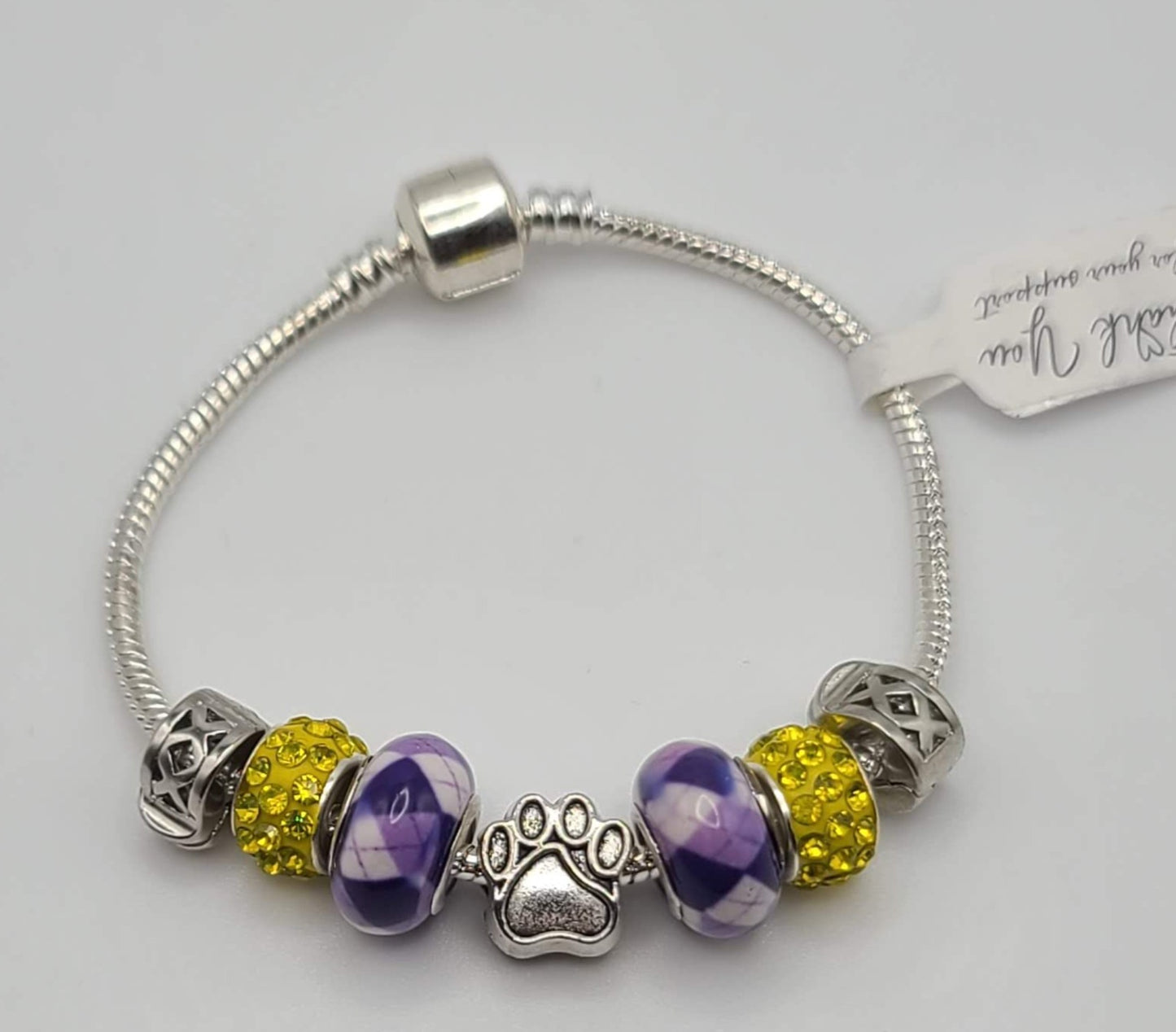 Geaux Bracelet Silver T