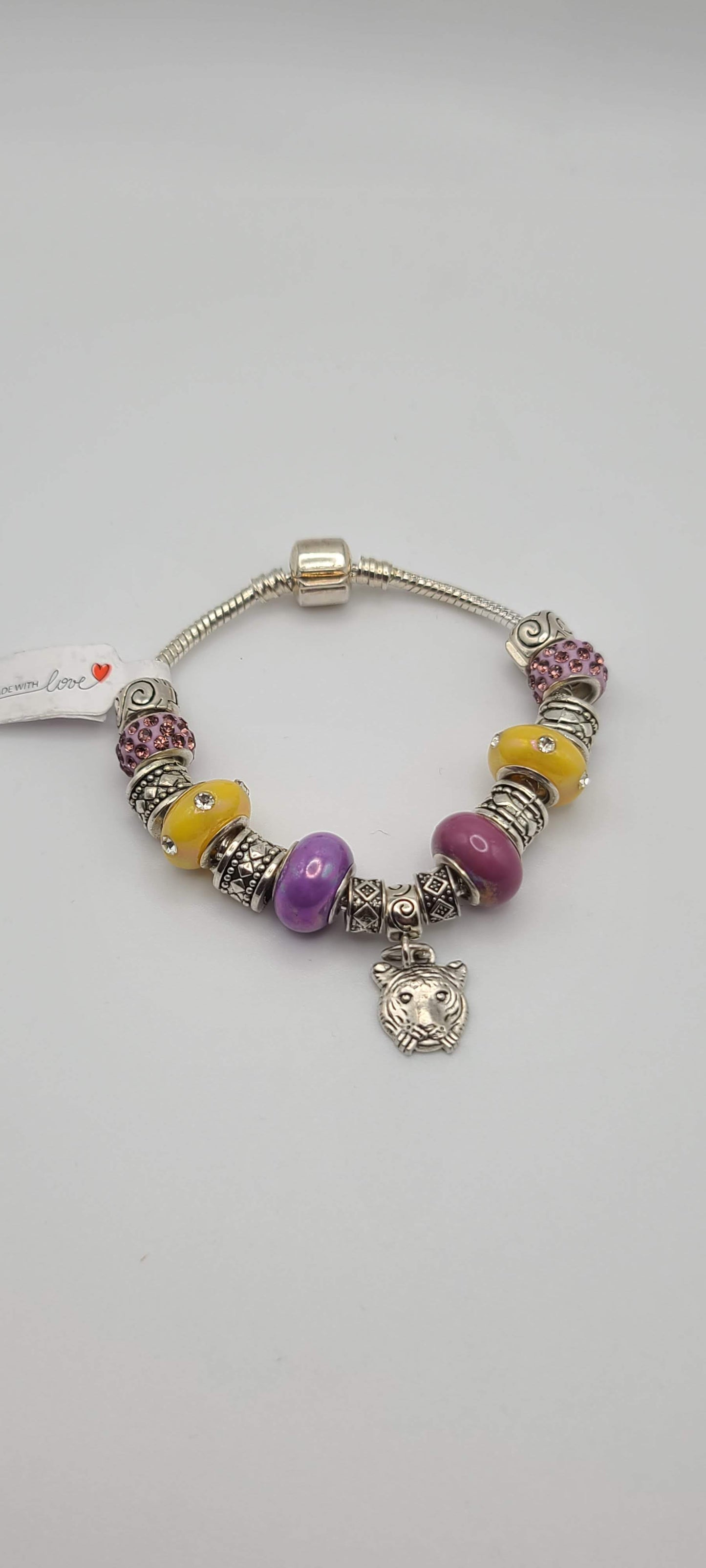 Geaux Bracelet Silver W