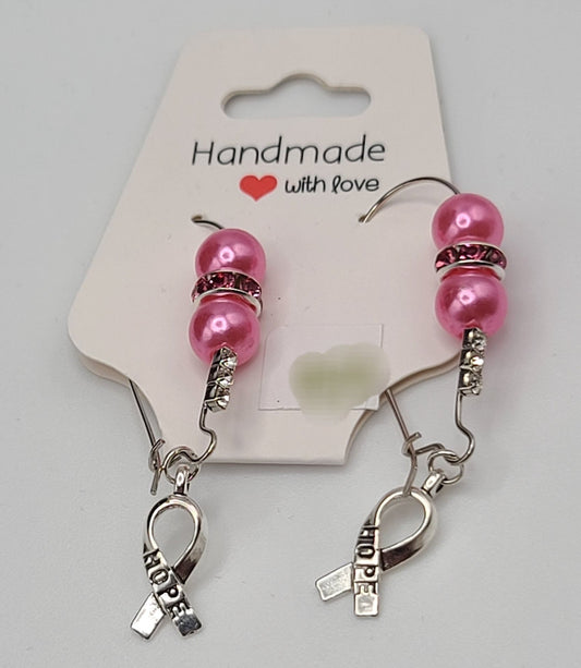 Breast Cancer Awareness earrings N