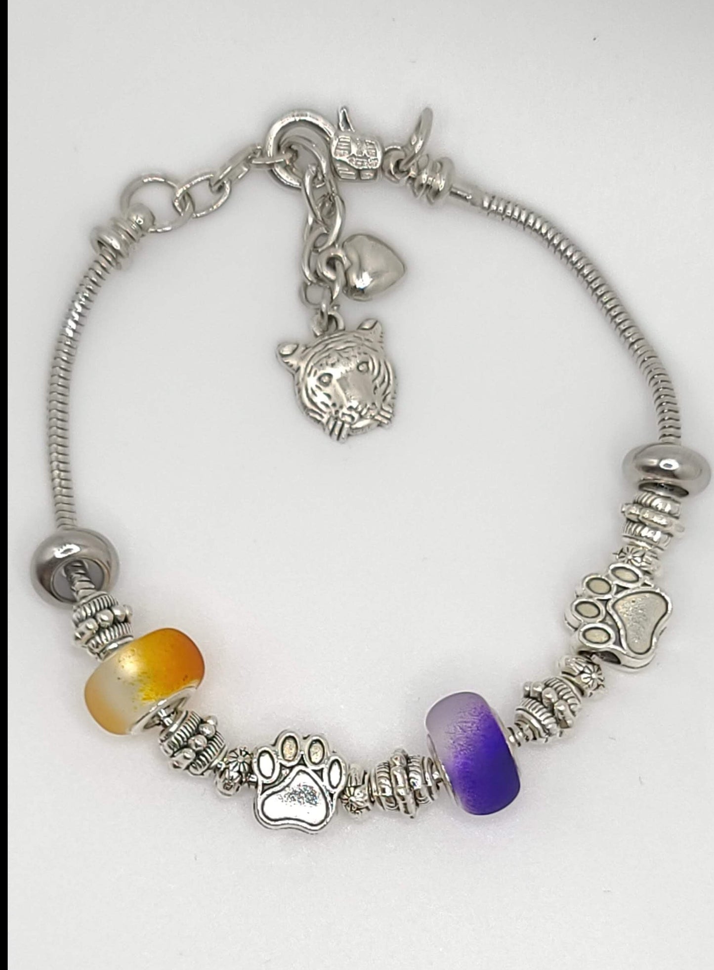 Geaux Bracelet Silver Q