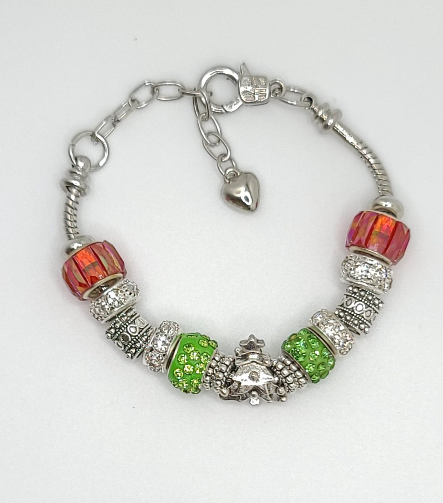 Christmas Charm Bracelet Silver C