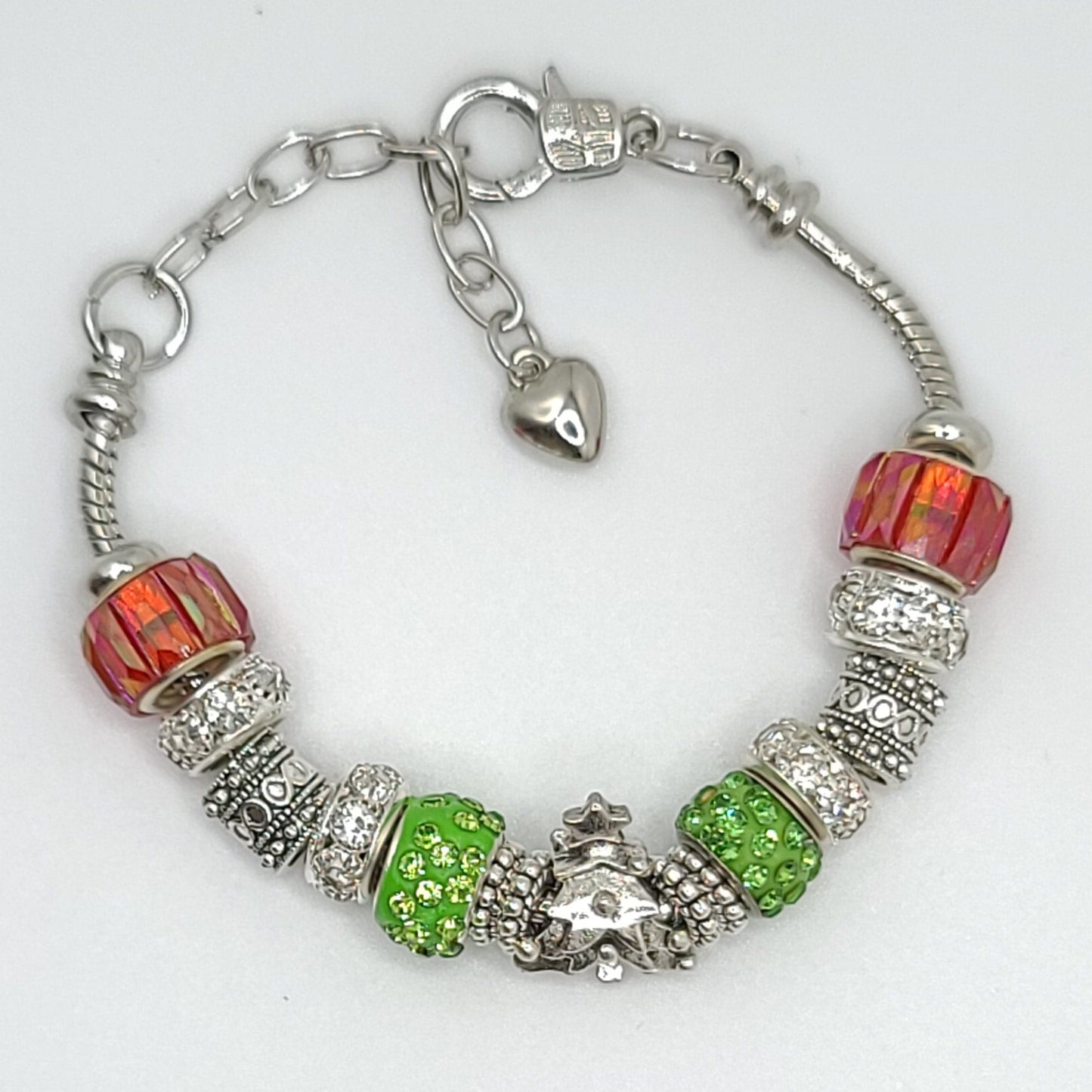 Christmas Charm Bracelet Silver C