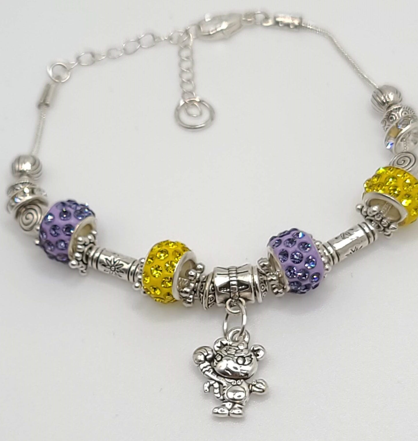 Geaux Bracelet Silver G