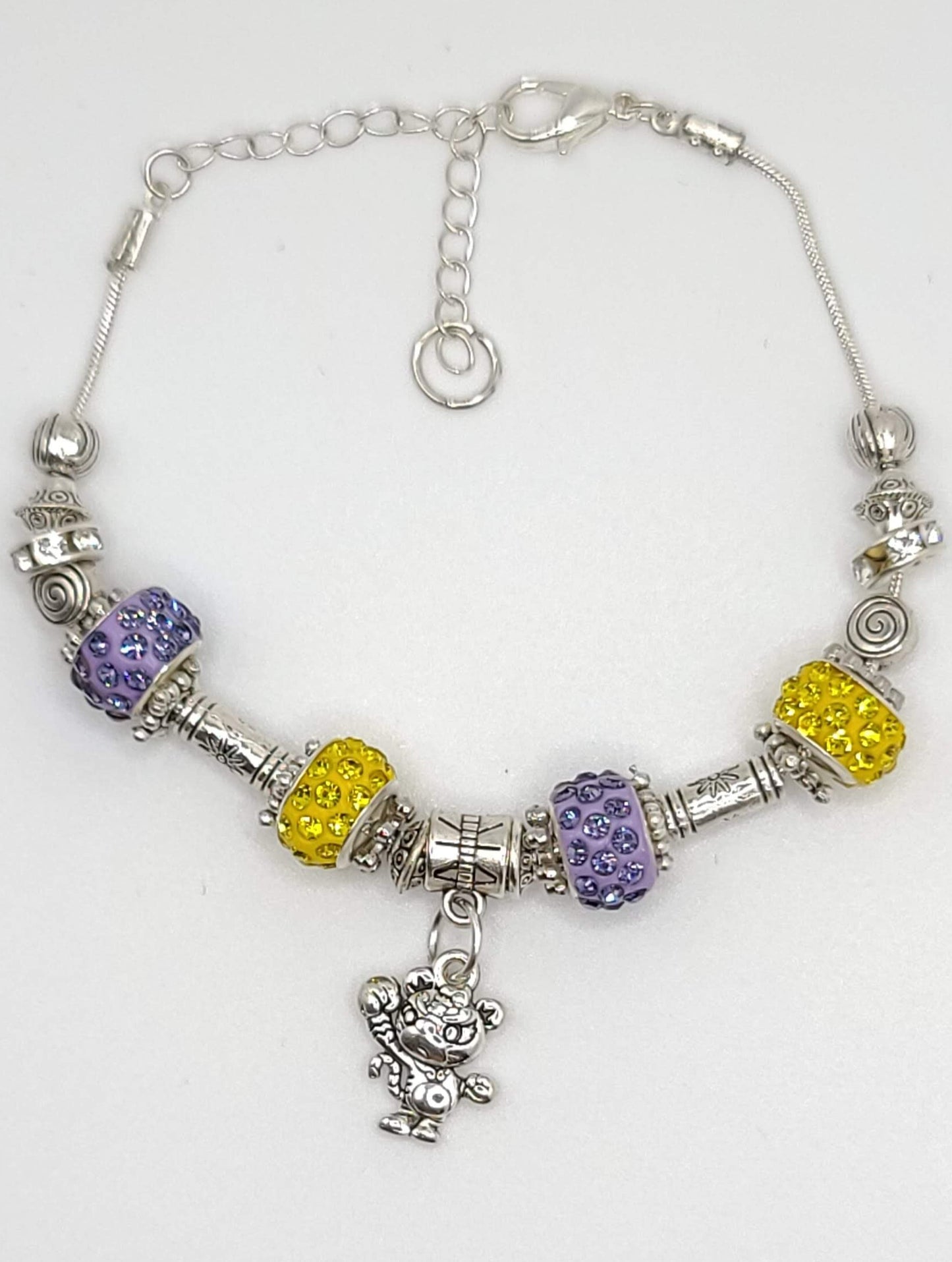 Geaux Bracelet Silver G