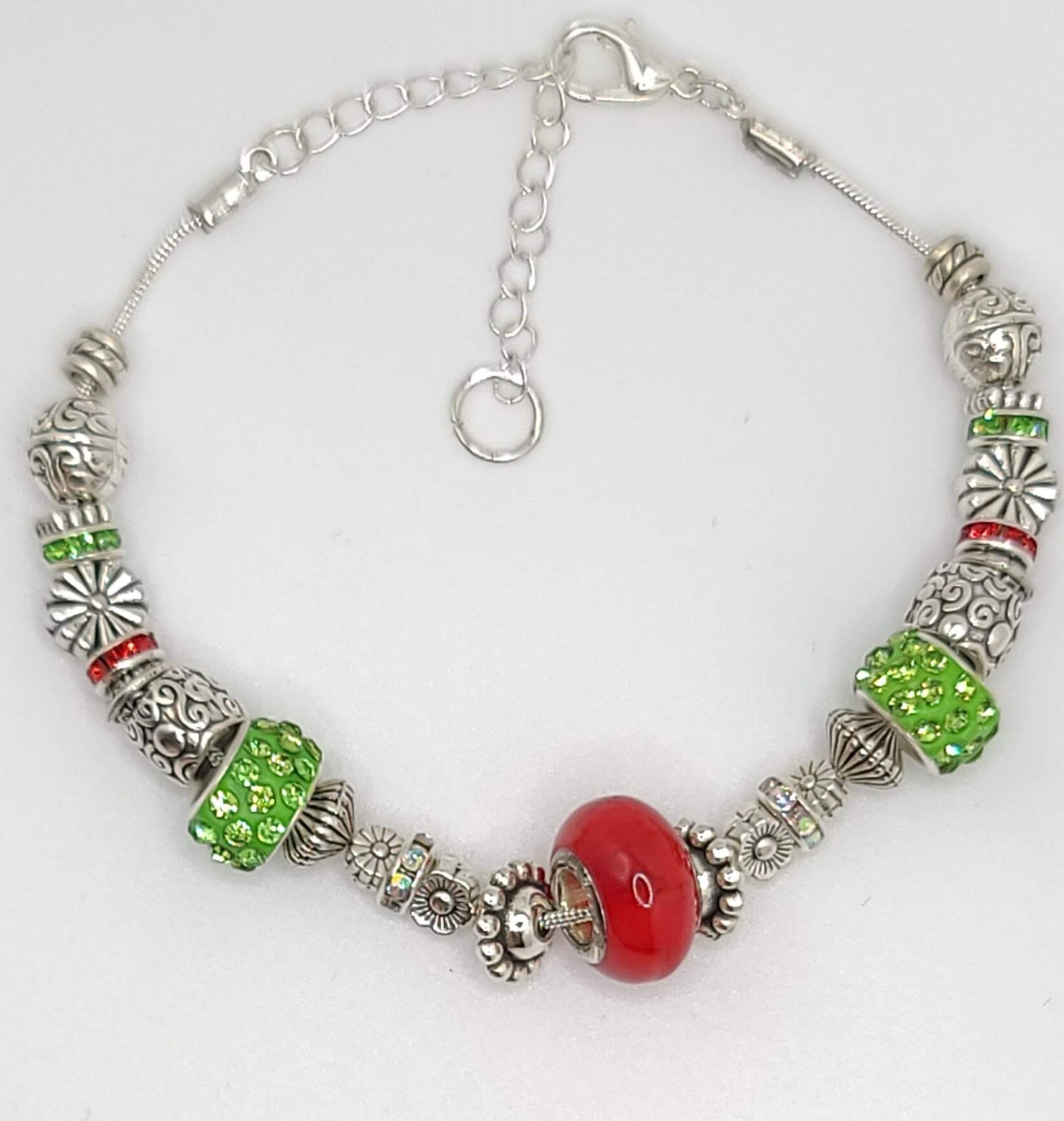 Christmas Charm Bracelet Thin A