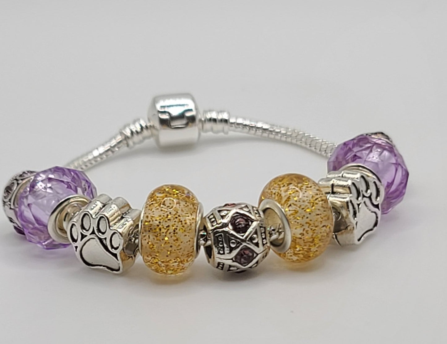 Geaux Bracelet Silver P