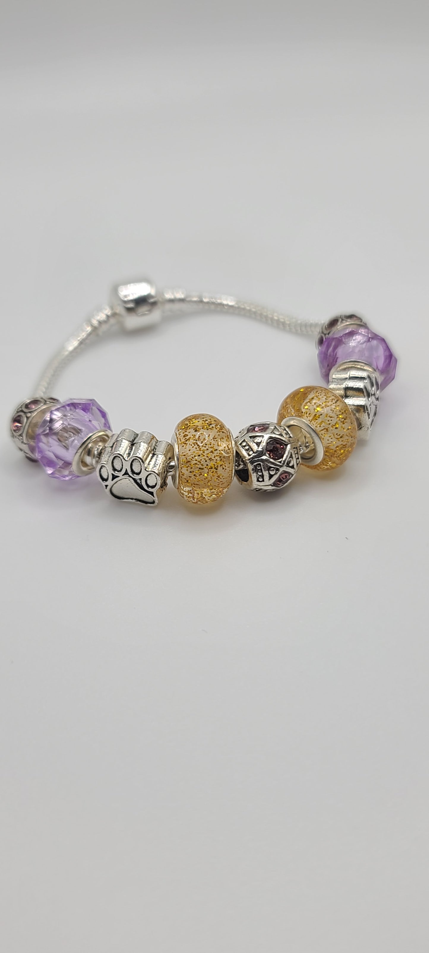 Geaux Bracelet Silver P