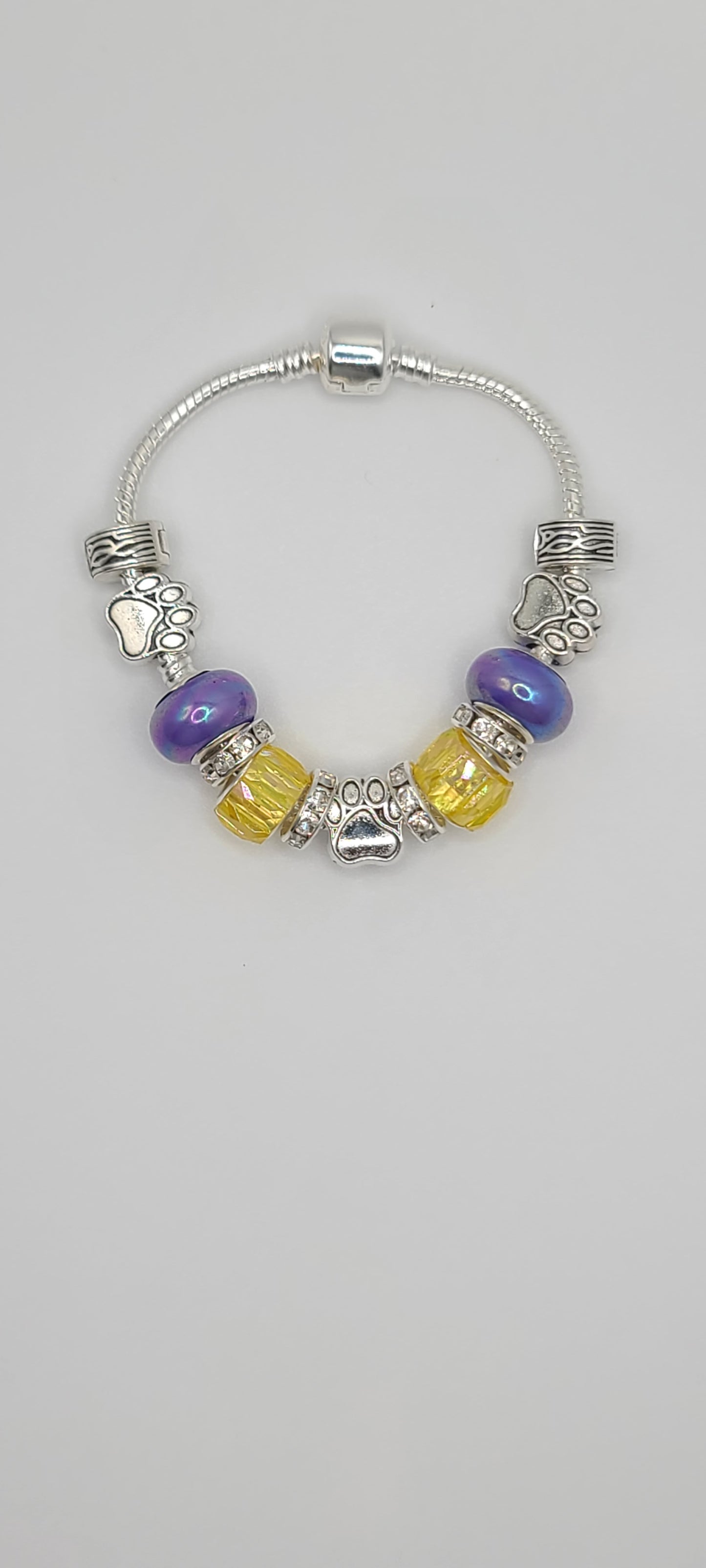 Geaux Bracelet Silver M