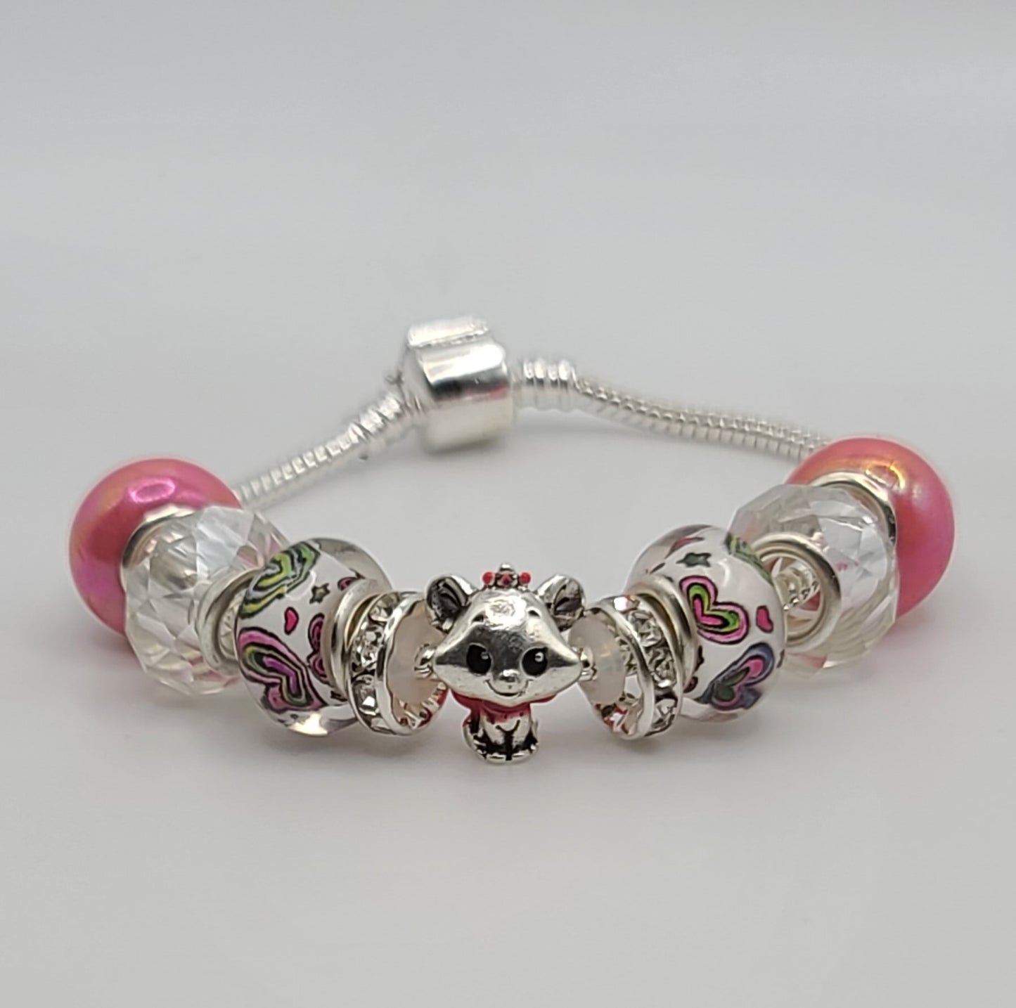 Character Bracelet Silver E