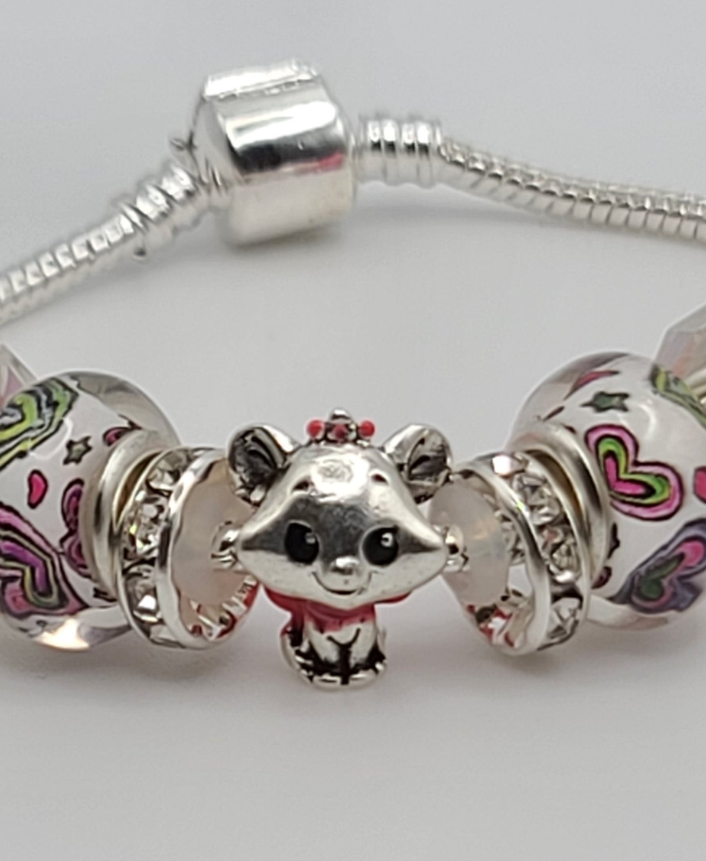 Character Bracelet Silver E