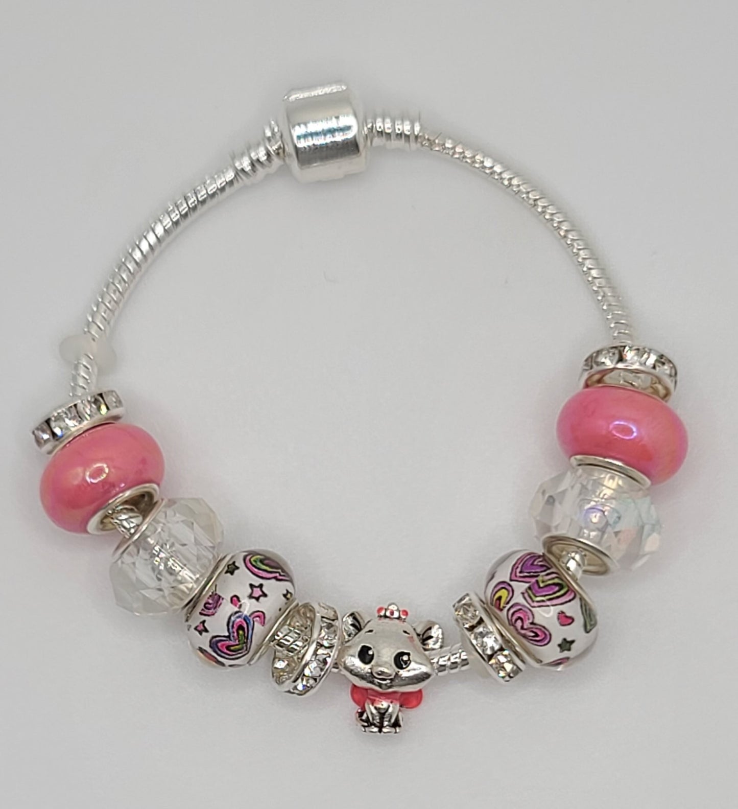 Character Bracelet Silver E