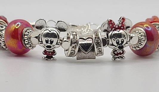 Character Bracelet Silver J