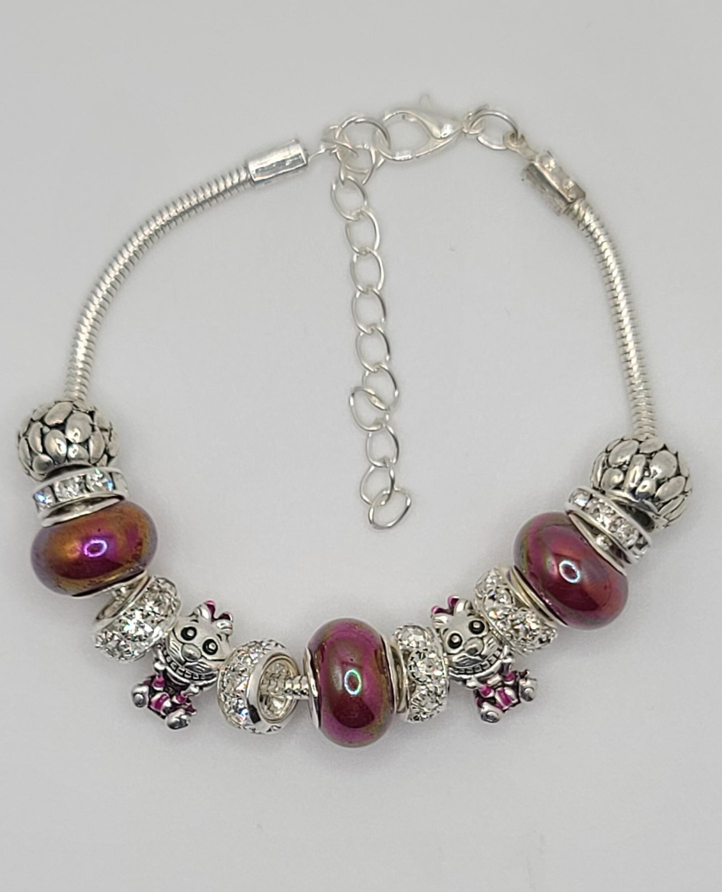 Character Bracelet Silver M