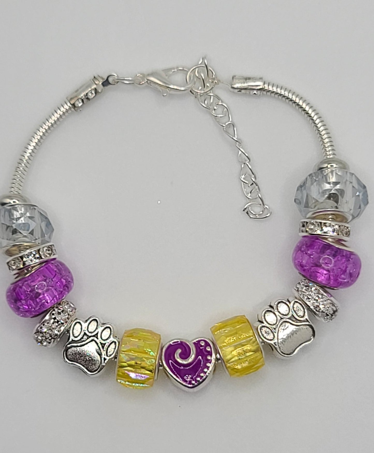 Geaux Bracelet Silver E