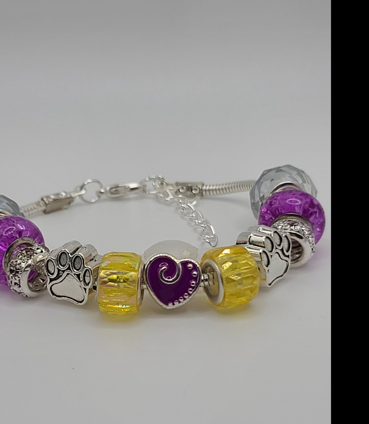 Geaux Bracelet Silver E