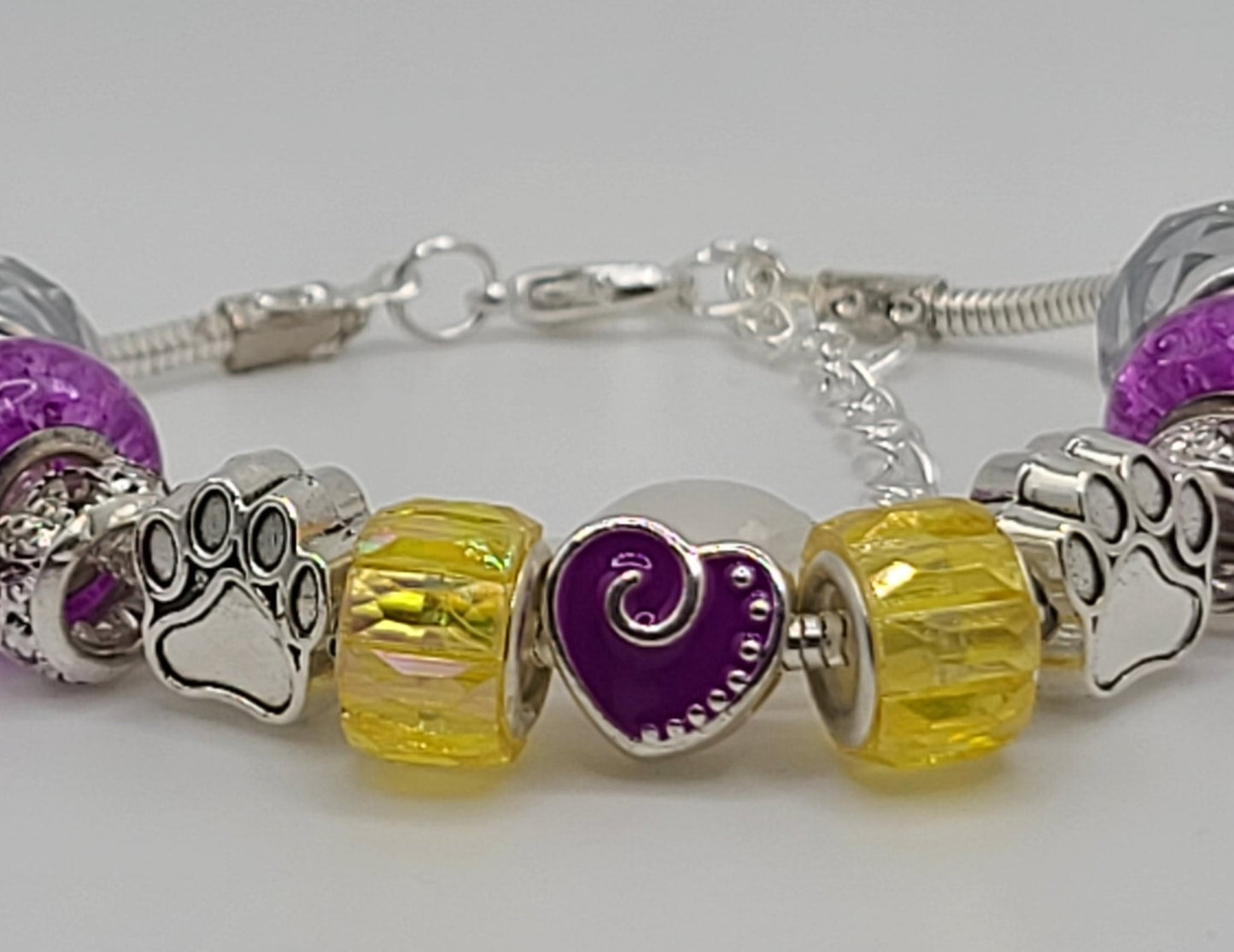 Geaux Bracelet Silver E