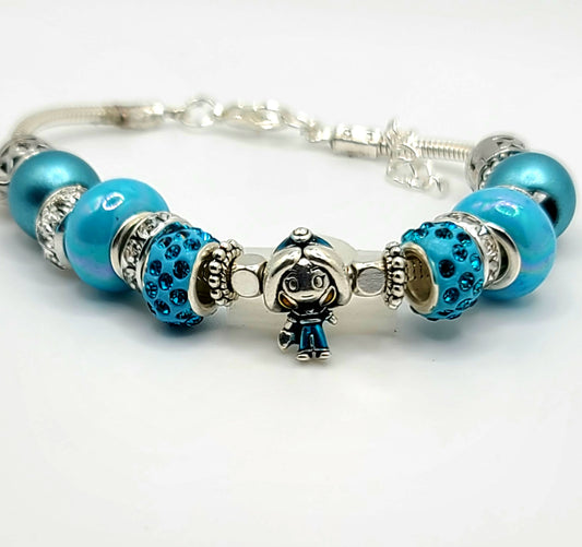 Character Bracelet Silver T