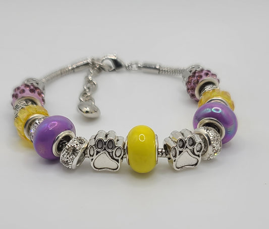 Geaux Bracelet Silver F