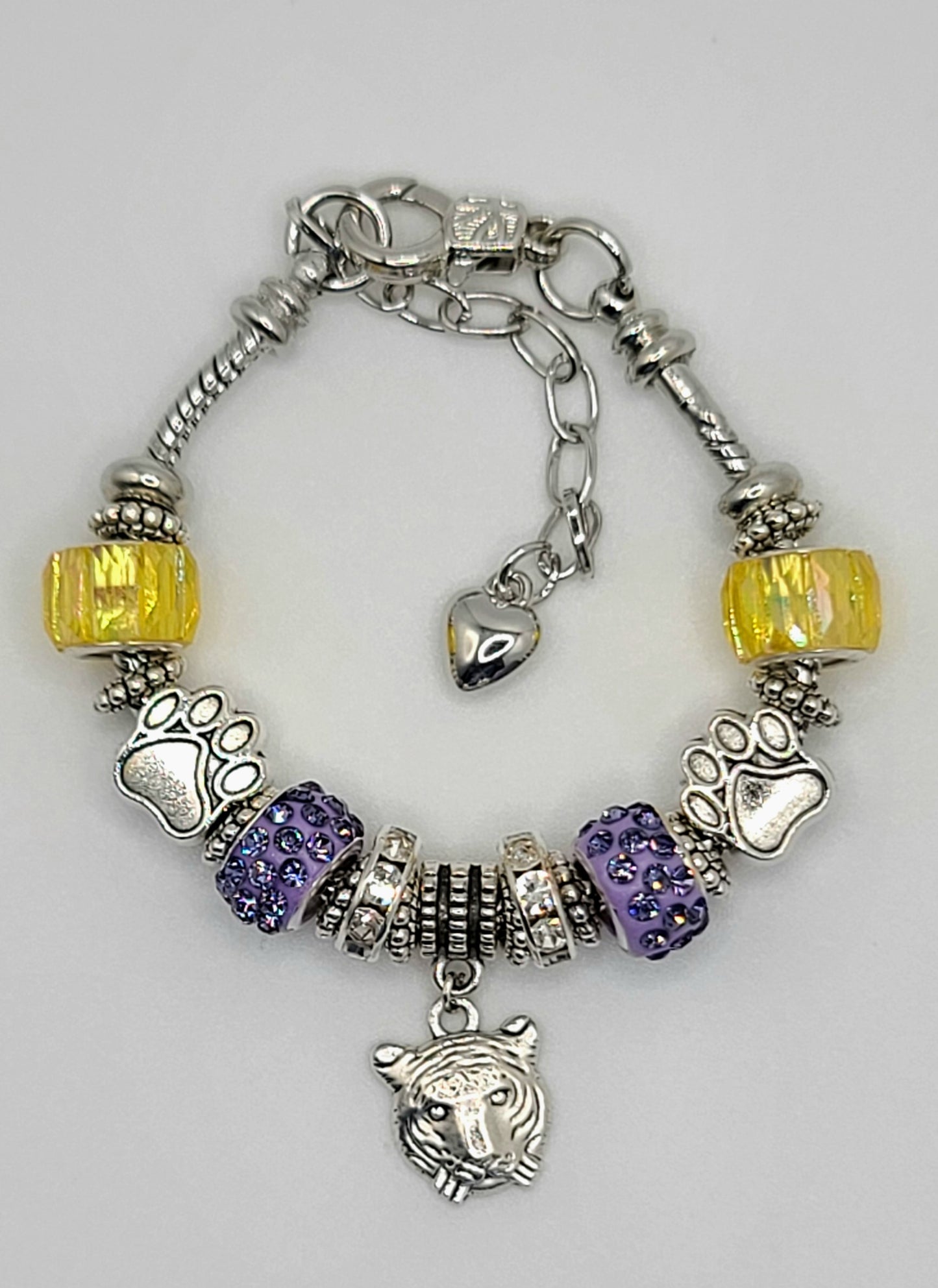 Geaux Bracelet Silver A