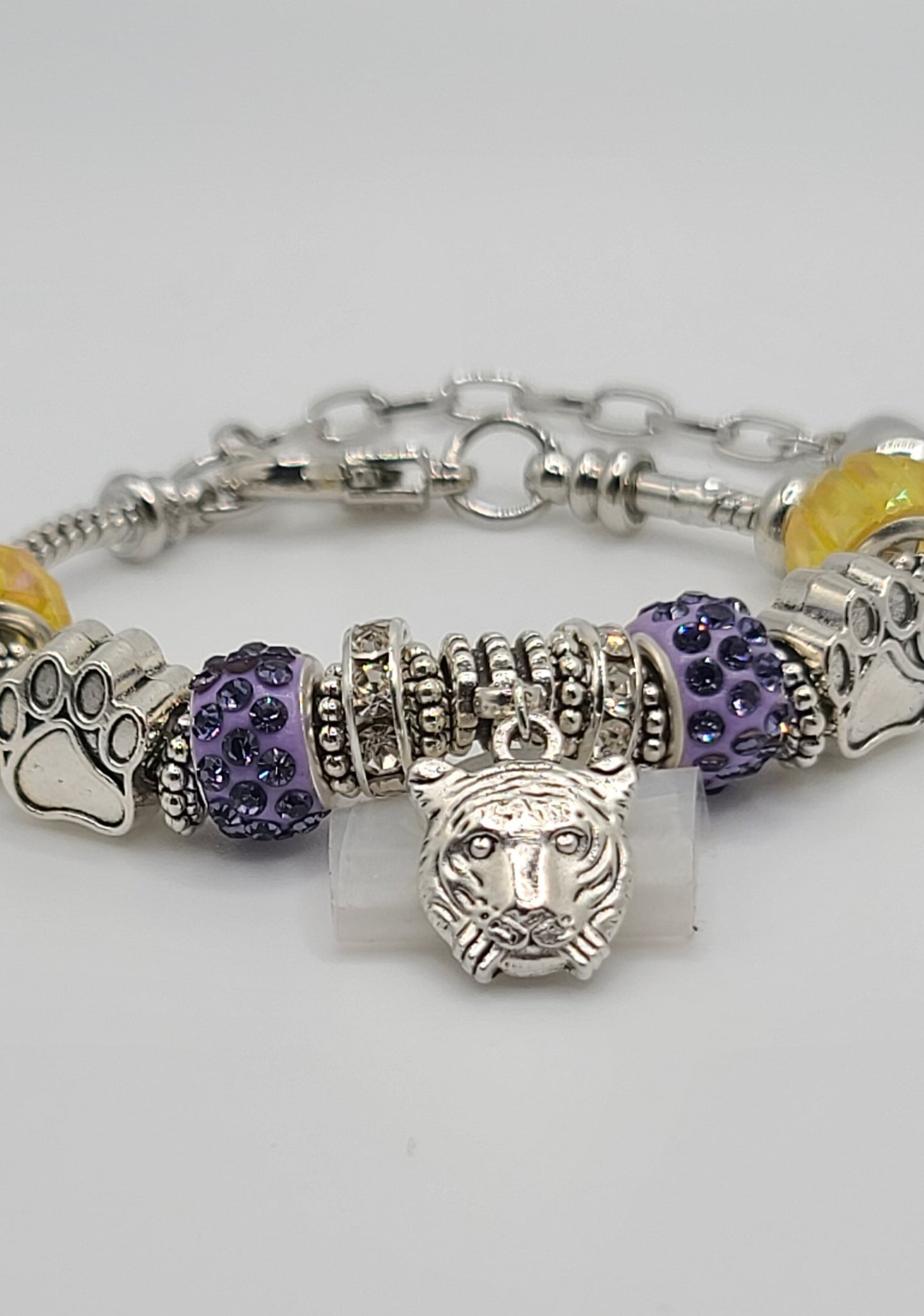 Geaux Bracelet Silver A