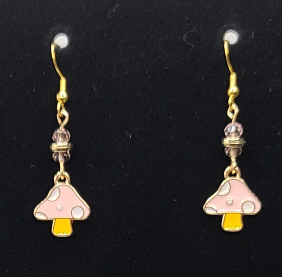 3 piece set pink shroom A