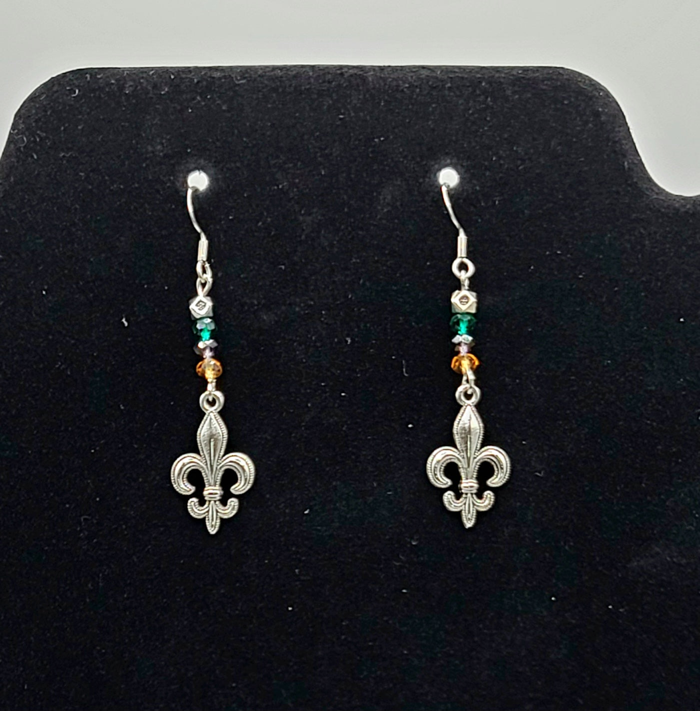 Mardi Gras Earrings A