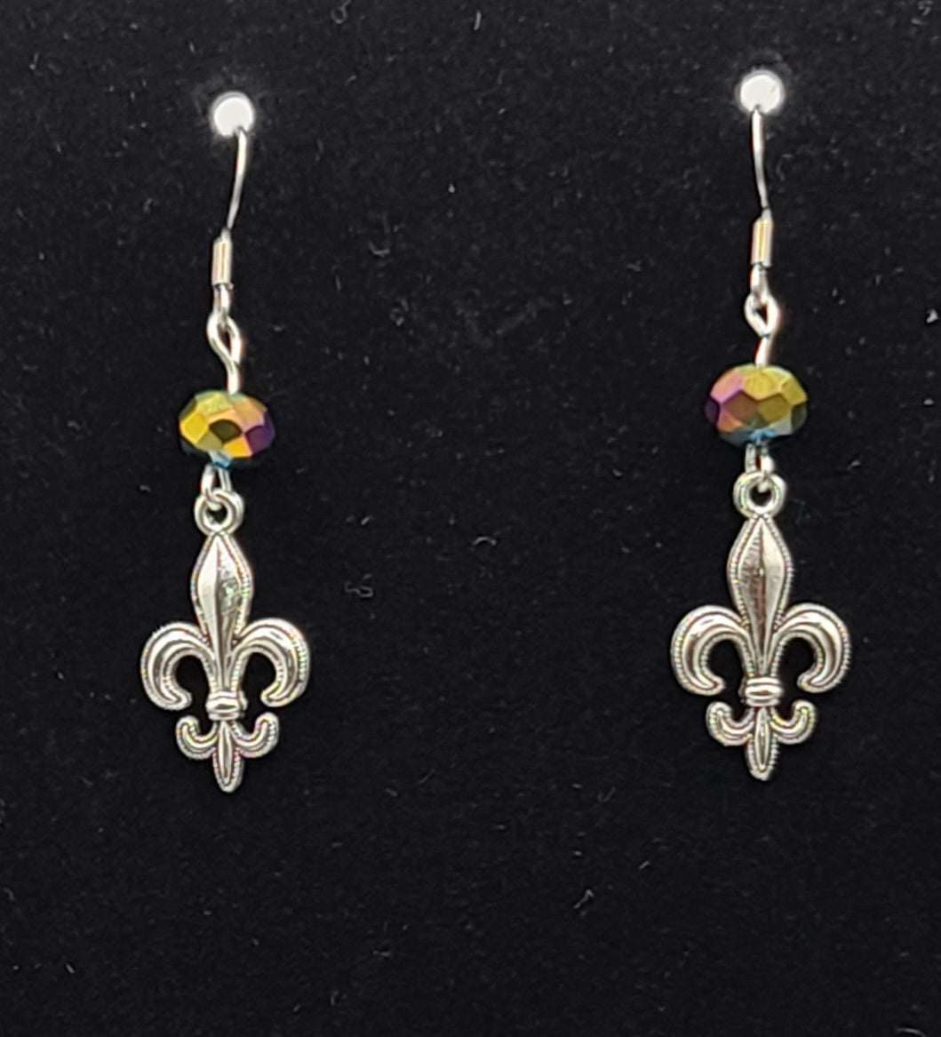 Mardi Gras Earrings C