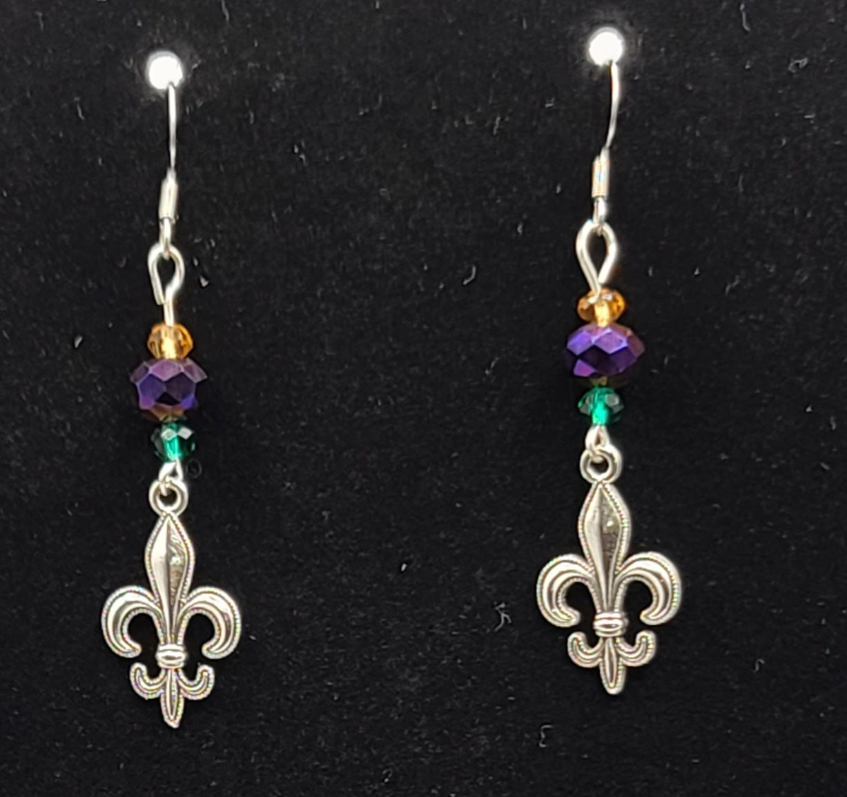 Mardi Gras Earrings F