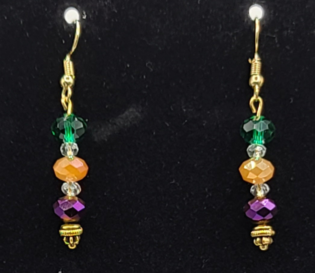 Mardi Gras Earrings G