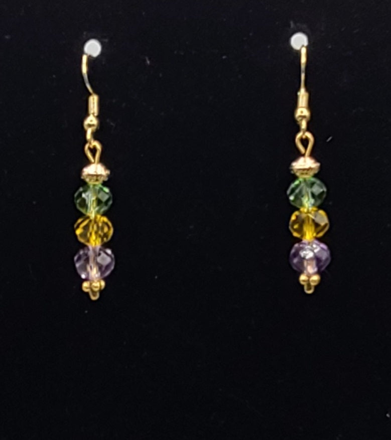 Mardi Gras Earrings H