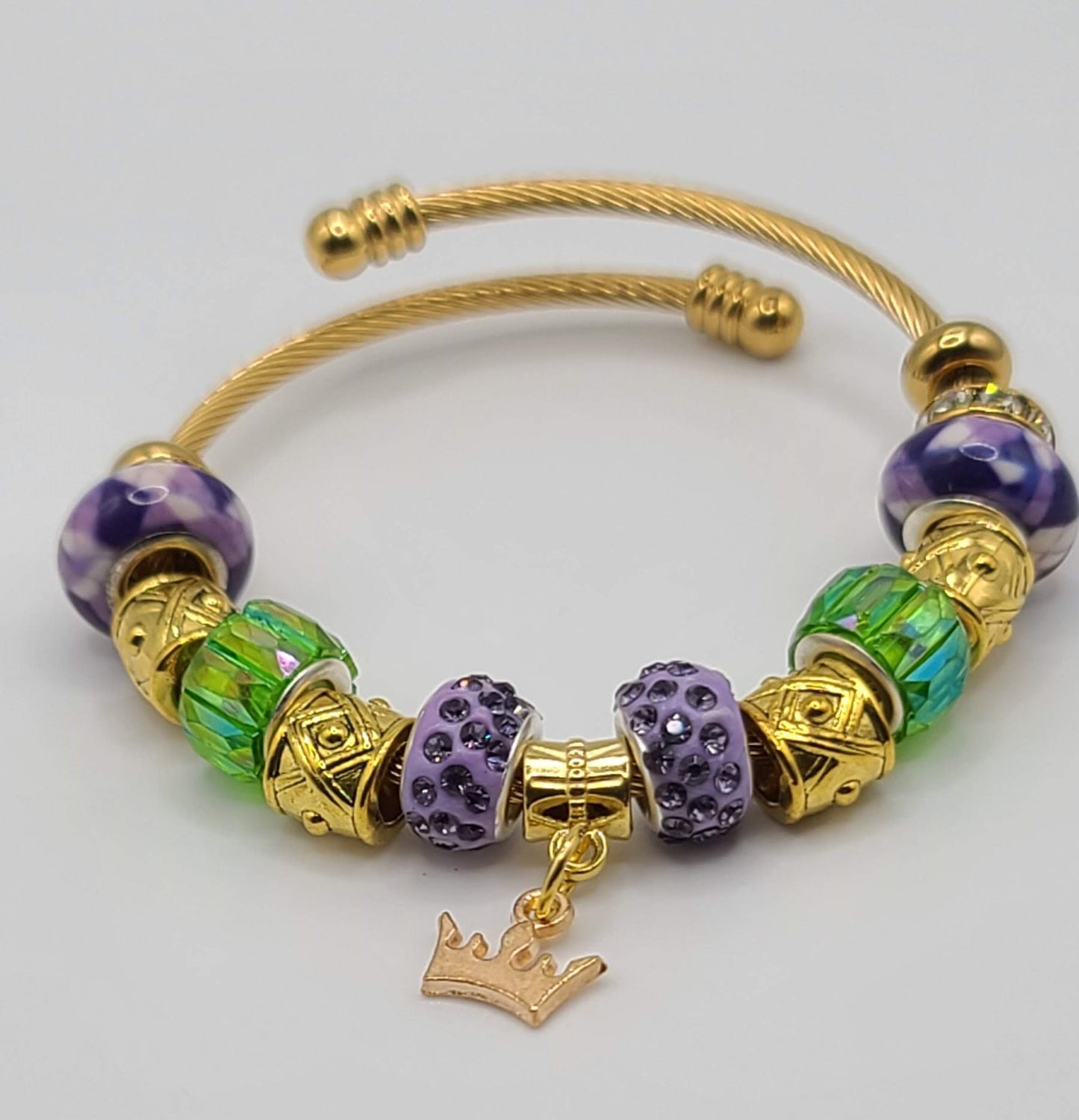 Mardi Gras Bracelet I