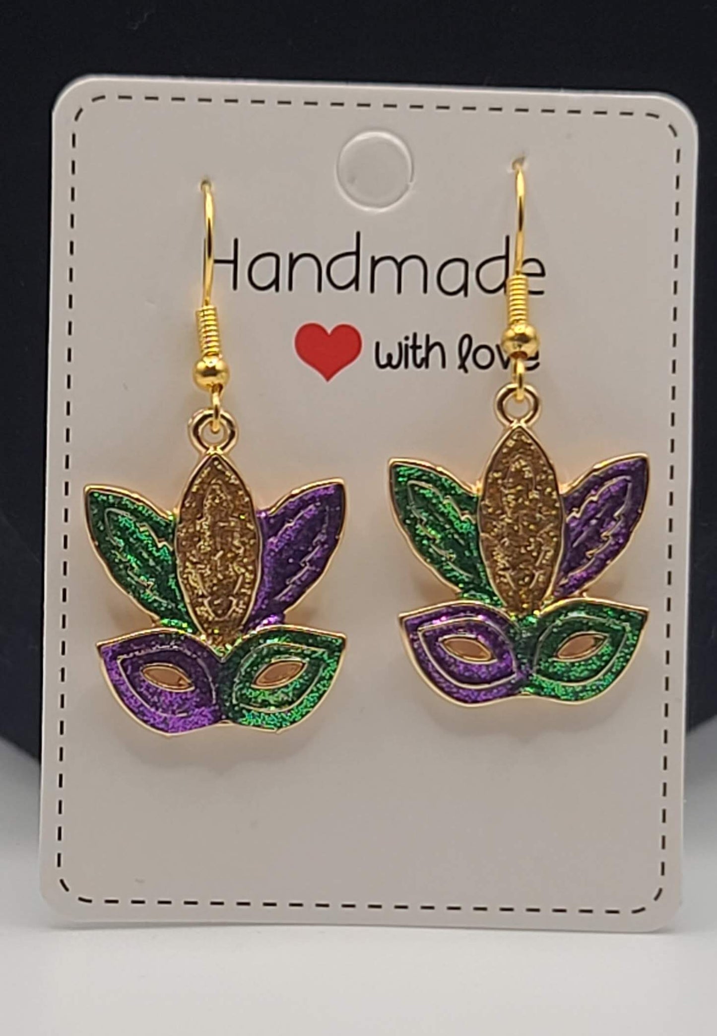 Mardi Gras Earrings K