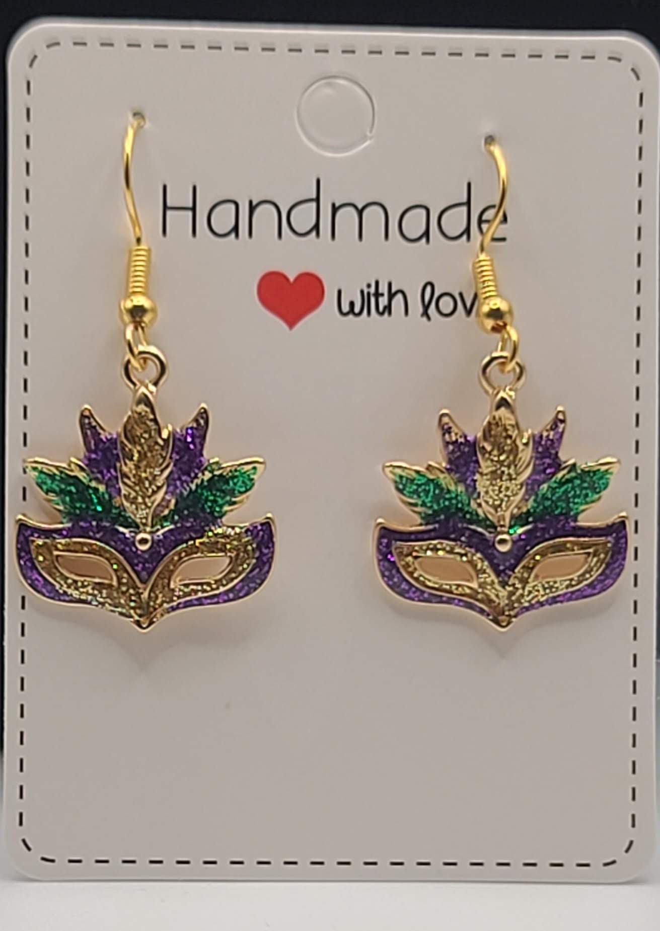 Mardi Gras Earrings M