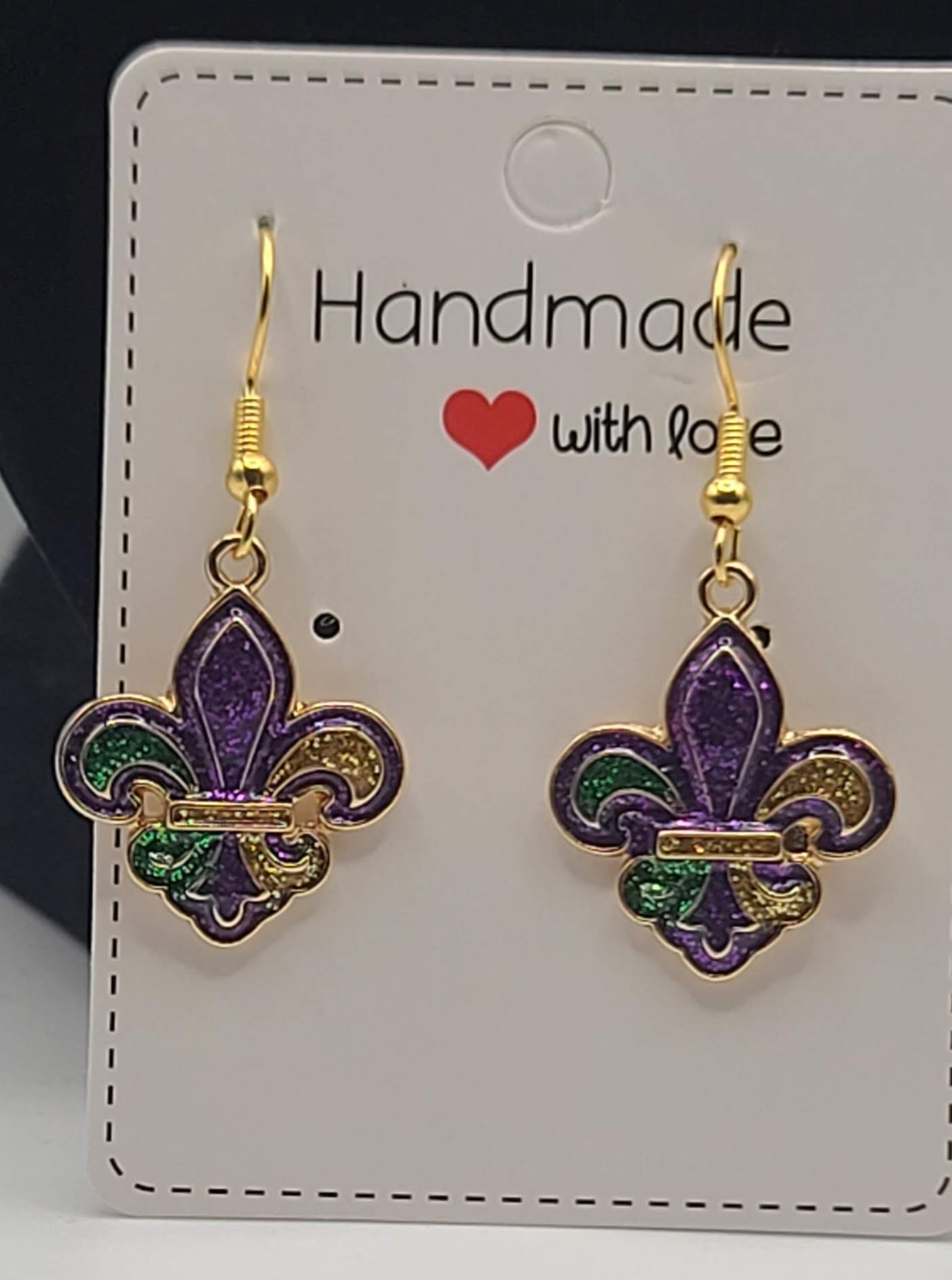 Mardi Gras Earrings N