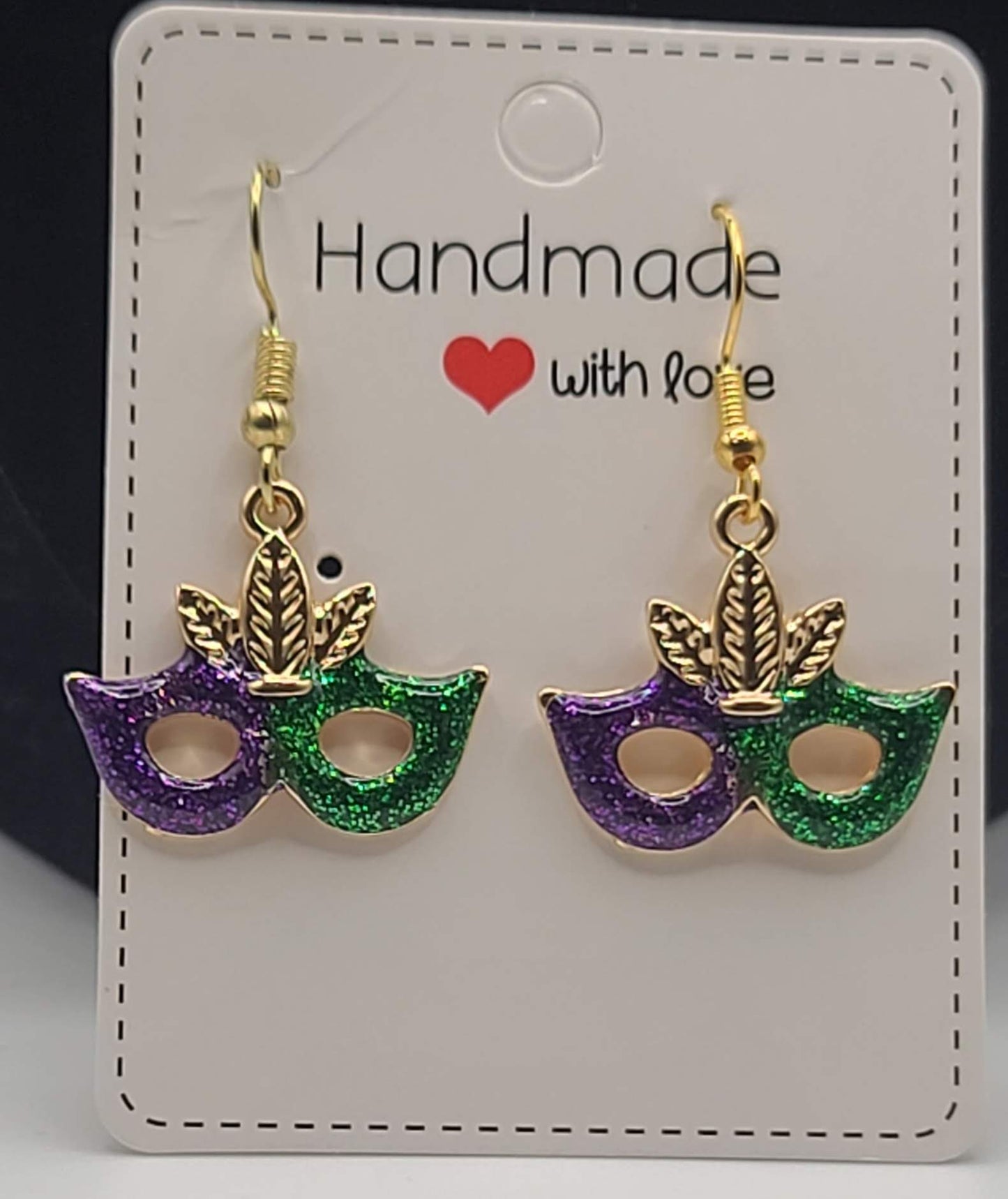 Mardi Gras Earrings O