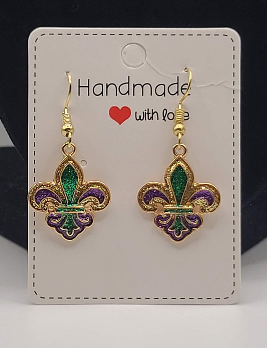 Mardi Gras Earrings X