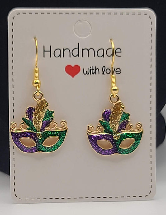 Mardi Gras Earrings Y