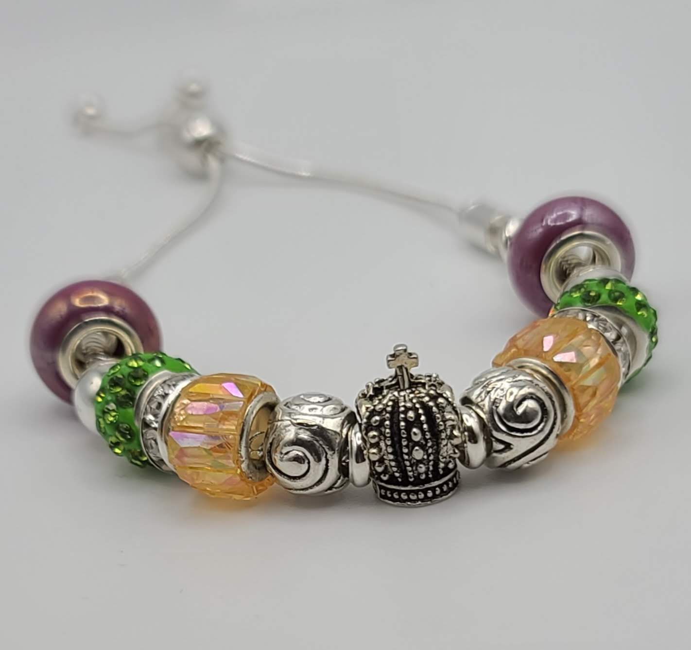 Mardi Gras Bracelet A