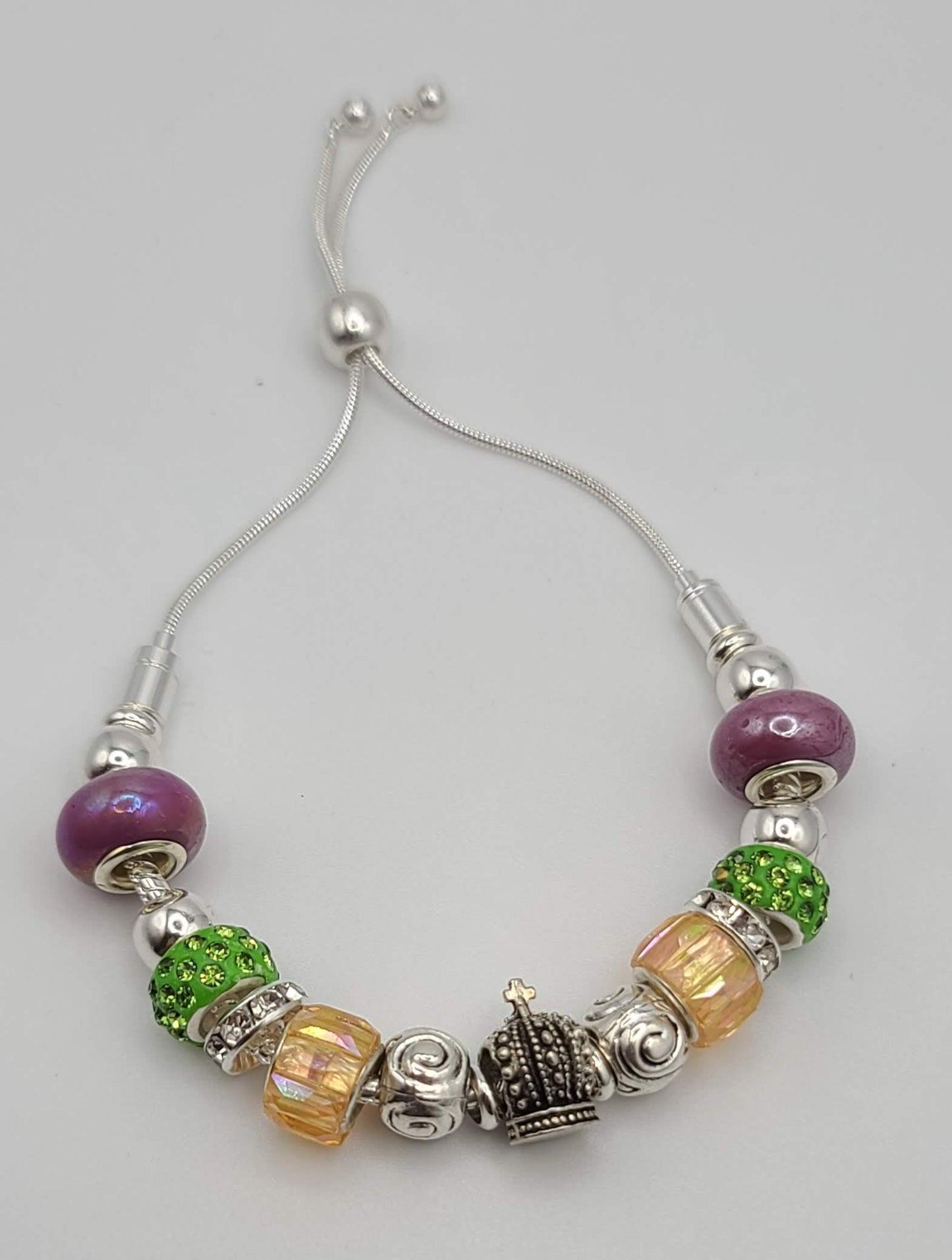 Mardi Gras Bracelet A