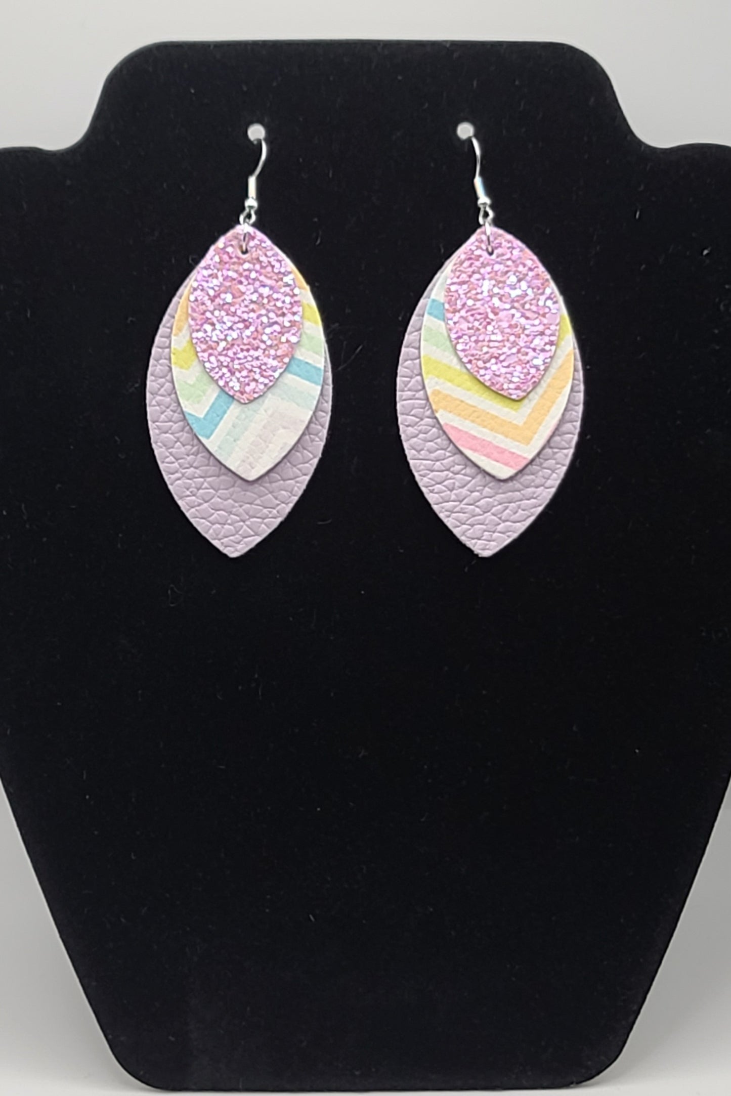 Easter Leather Earrings K