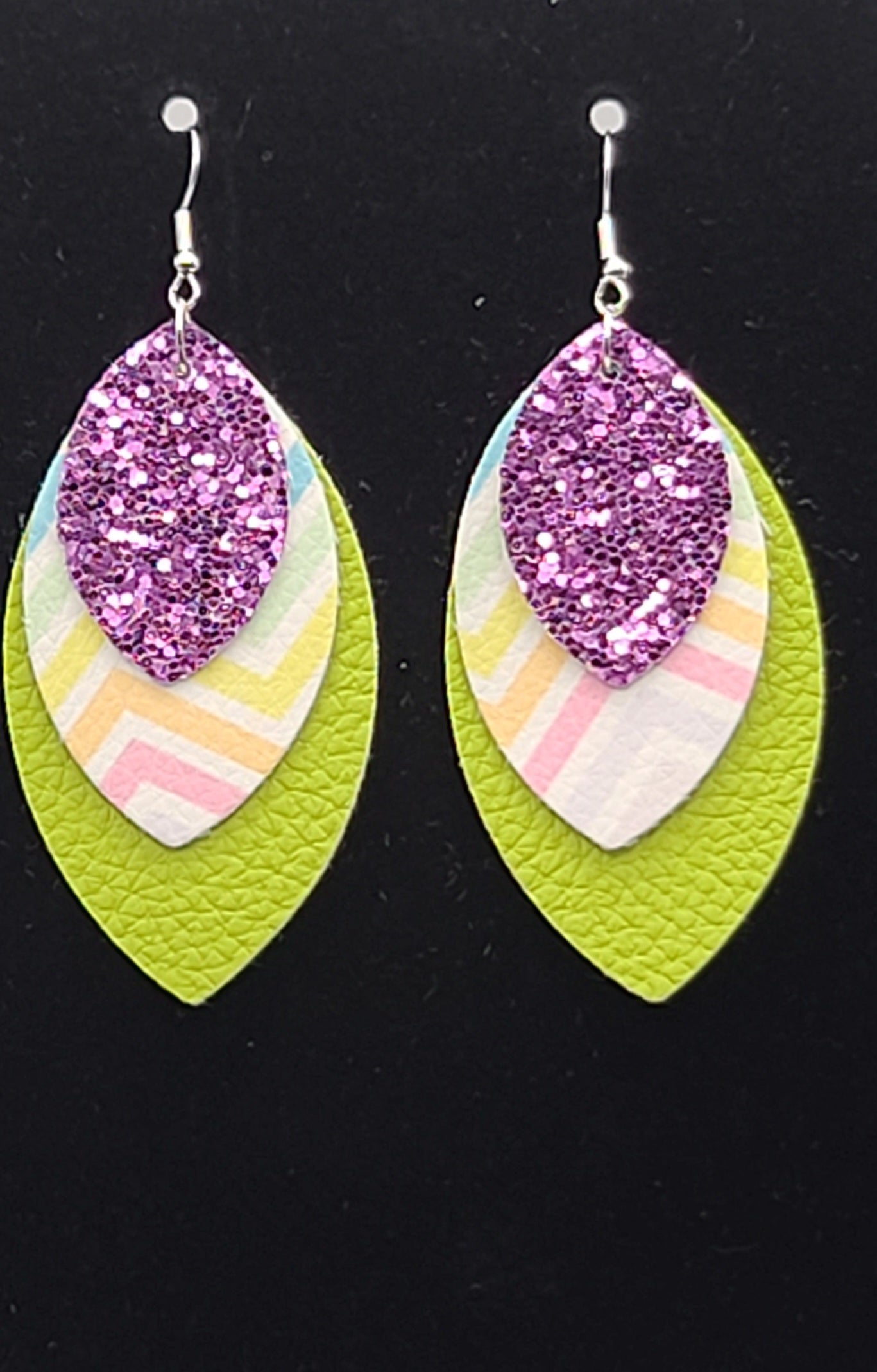 Easter Leather Earrings I