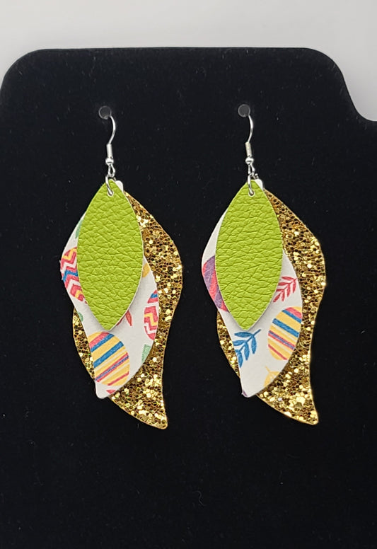 Easter Leather Earrings H