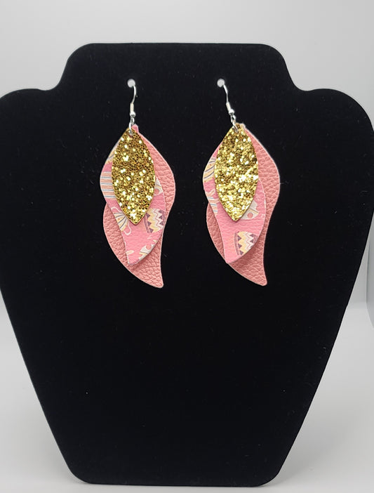 Easter Leather Earrings A